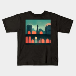 Dhaka | Comics style Kids T-Shirt